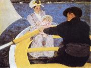 Mary Cassatt The Boating Patty Sweden oil painting artist